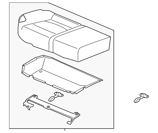 89200-1M120DAY Деталь CUSHION ASSY, RIGHT