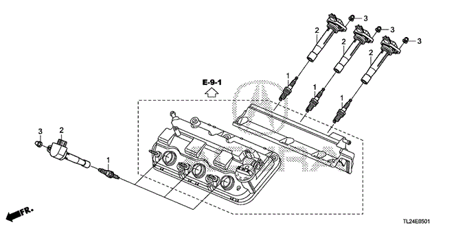 TSX SEDAN PLUG HOLE COIL - PLUG (V6)