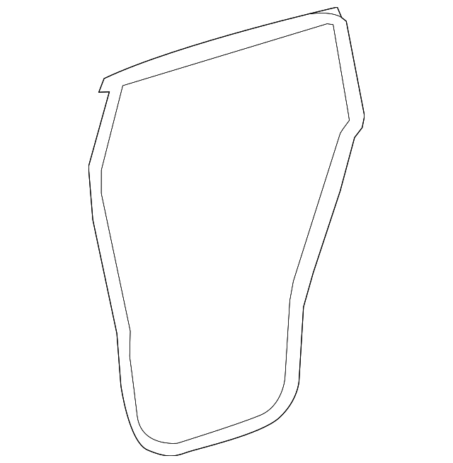 5067765AC Деталь DOOR W'STRIP, LEFT