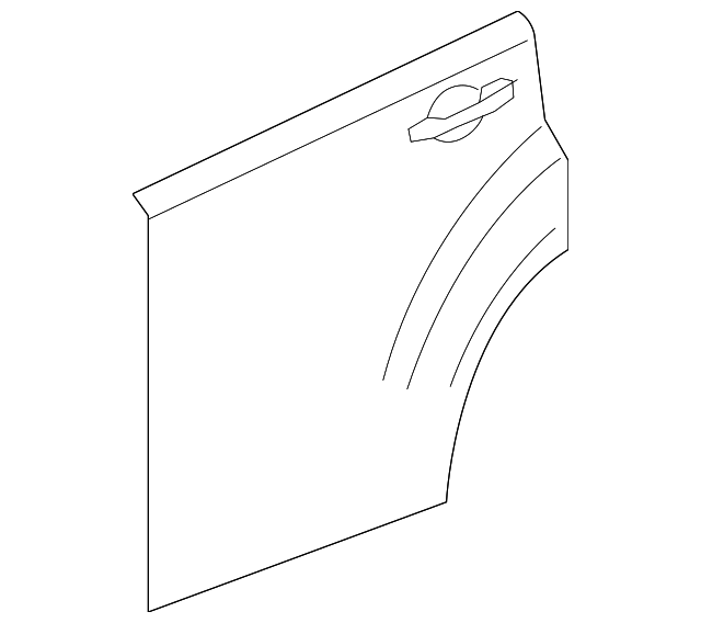 68079394AC Деталь OUTER PANEL, RIGHT