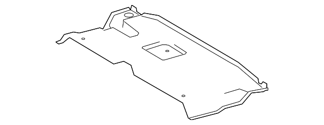 58311-0C100 Деталь REAR FLOOR PAN