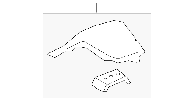 57803-0C010 Деталь SEAT REINF, LEFT