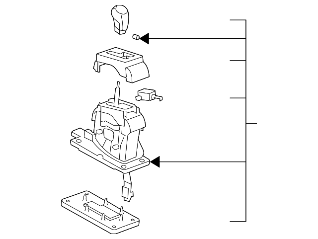 15146474 Деталь SHIFTER