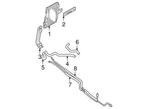 Montero Sport TRANS OIL COOLER