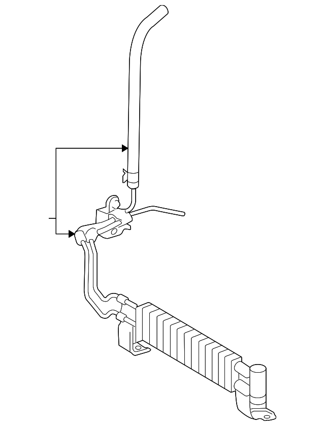 44402-60051 Деталь POWER STEERING COOLER