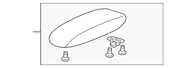 83405-S84-A01ZA Деталь ARMREST, CONSOLE *B95L* (LAPIS)