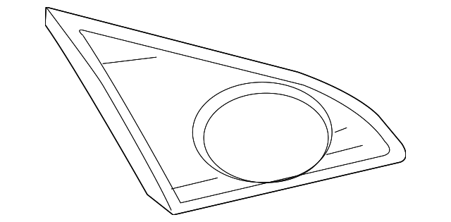 26544-1SX0A Деталь LENS & HOUSING, RIGHT
