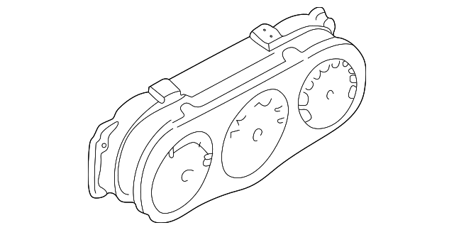 EC01-61-C04B Деталь DASH CONTROL UNIT