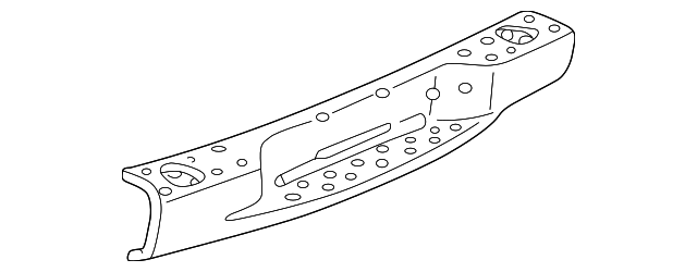 12377098 Деталь BUMPER COVER