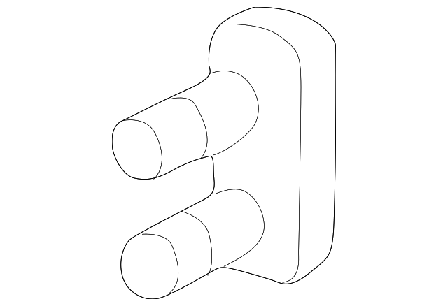 27003120 Деталь STUD PLATE, LEFT