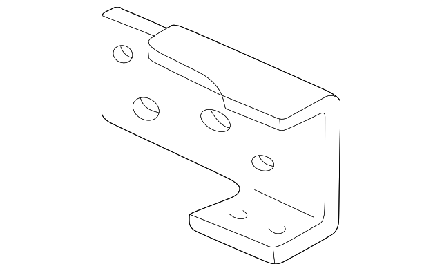 15719945 Деталь BUMPER BRACKET, LEFT