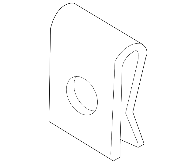 N811118S301 Деталь MOUNT PLATE U-NUT, RIGHT