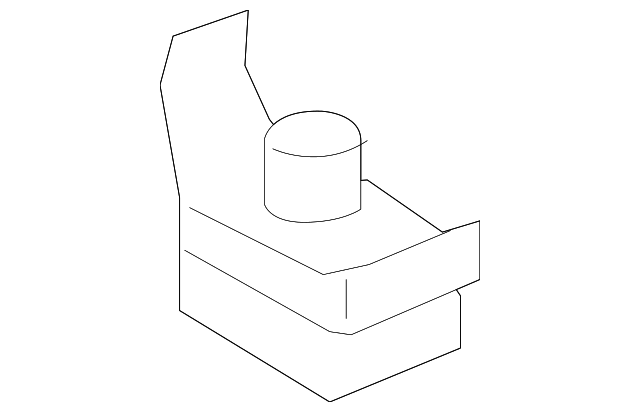 53879-17020 Деталь BUMPER COVER LOWER RETAINER
