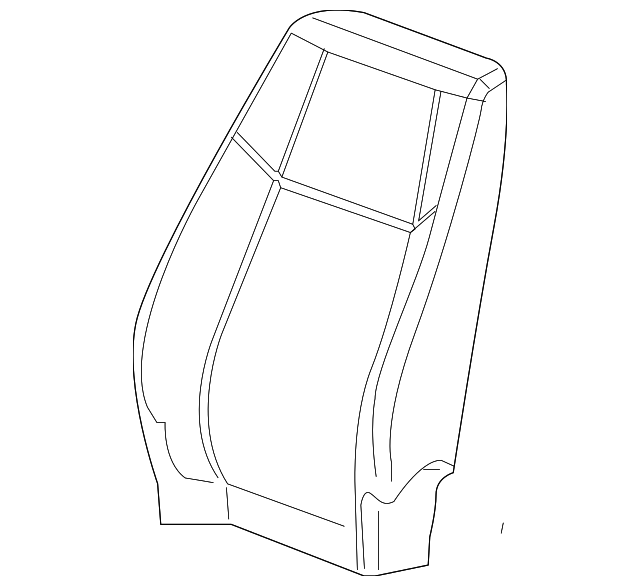20849921 SEAT BACK COVER