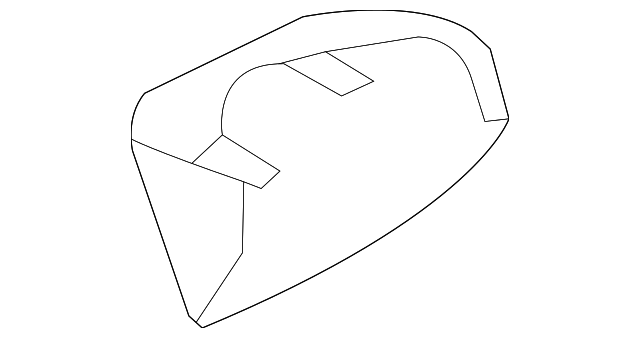 87609-1D050 Деталь INNER COVER, RIGHT