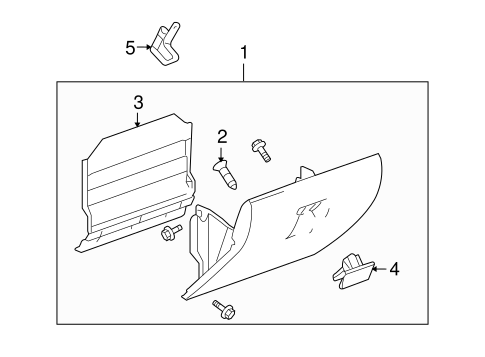 i-290 GLOVE BOX