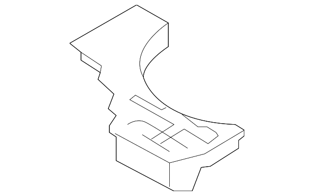 84979EH100 Деталь SPARE TIRE PANEL, LEFT