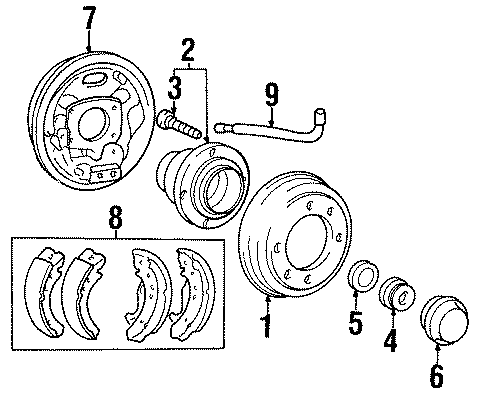 Tiburon REAR BRAKES 2