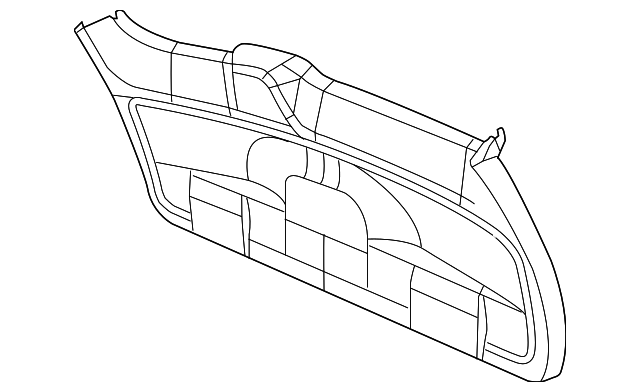 7B0-867-605-D-HL5 Деталь TRIM PANEL