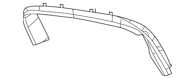 7B0-867-603-B-HL5 Деталь UPPER TRIM