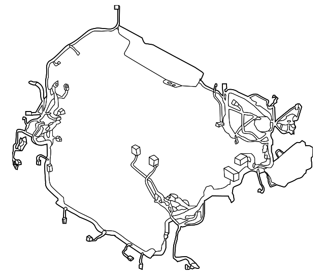 91228-4D533 Деталь ENGINE HARNESS