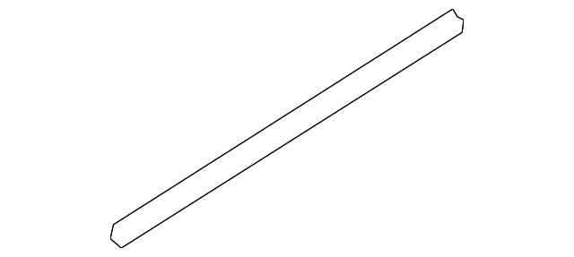 80834ZE00A Деталь BELT W'STRIP, RIGHT