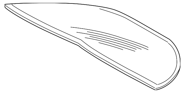 215-670-02-80 Деталь BACK GLASS
