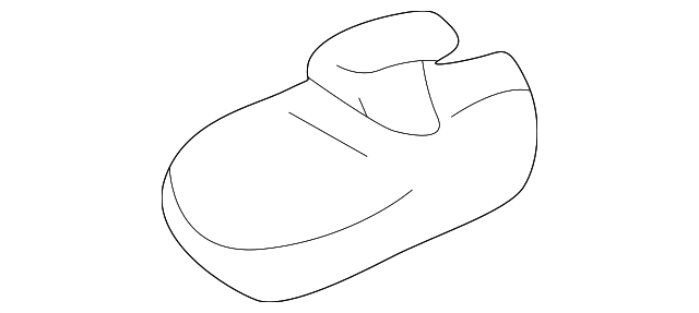 72138-47020-B0 Деталь TRACK END COVER, RIGHT
