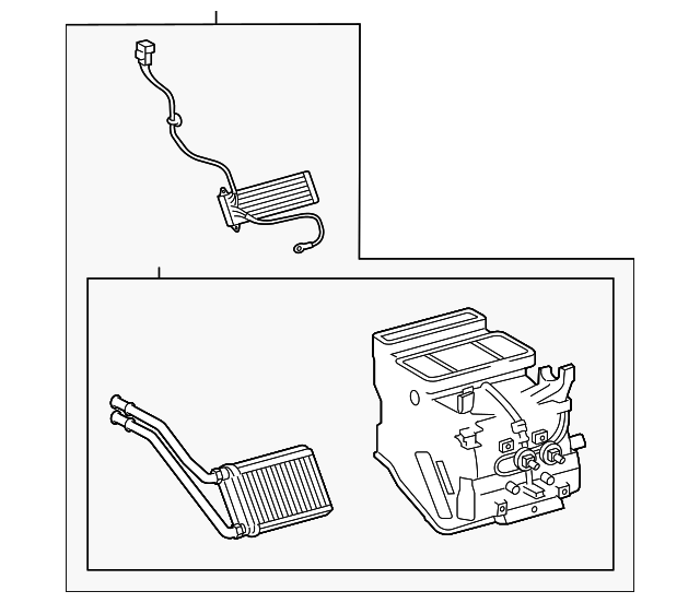 87050-52113 Деталь HEATER ASSY
