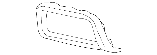 25894393 Деталь MOLDING, RIGHT