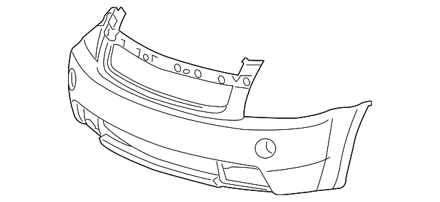 19120949 Деталь BUMPER COVER