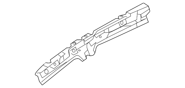 BBN9-71-05YB Деталь ROOF RAIL, LEFT