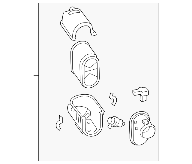8C3Z-9600-C Деталь AIR CLEANER ASSY
