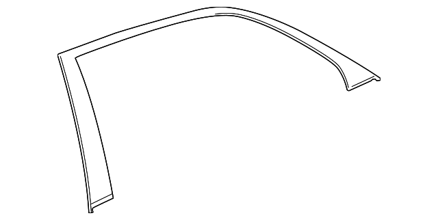 23211258 Деталь REVEAL MOLDING, RIGHT
