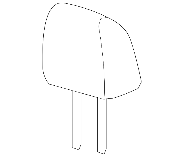 7L3Z78611A08AG Деталь HEADREST, LEFT