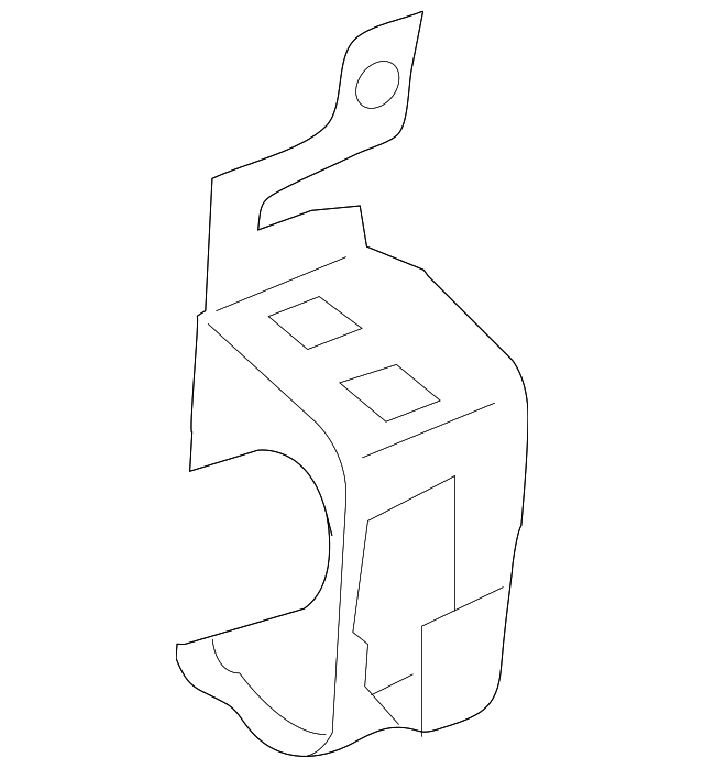 AV6Z-19812-A HOSE & TUBE ASSY BRACKET