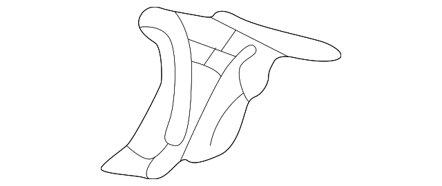 61747-20180 Деталь REAR EXTN BRACE, RIGHT