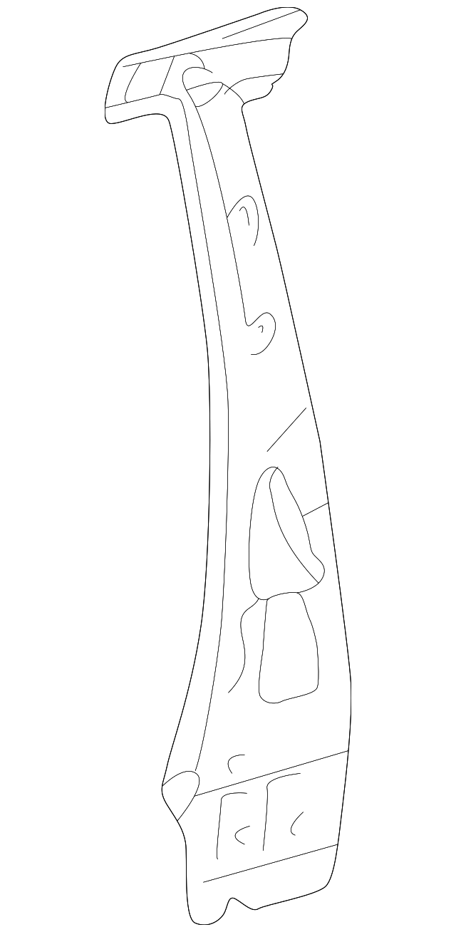 61344-20190 Деталь INNER PILLAR, LEFT