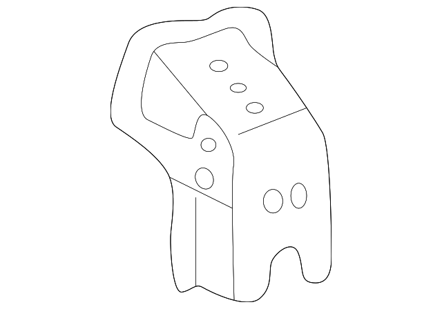 61655-20040 Деталь REAR EXTN GUSSET, RIGHT