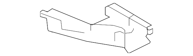 KD53-54-380D Деталь REINF PLATE, LEFT