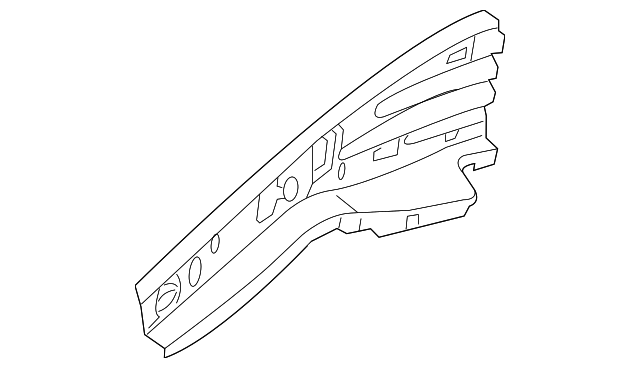KD53-54-28X Деталь APRON REINF, LEFT