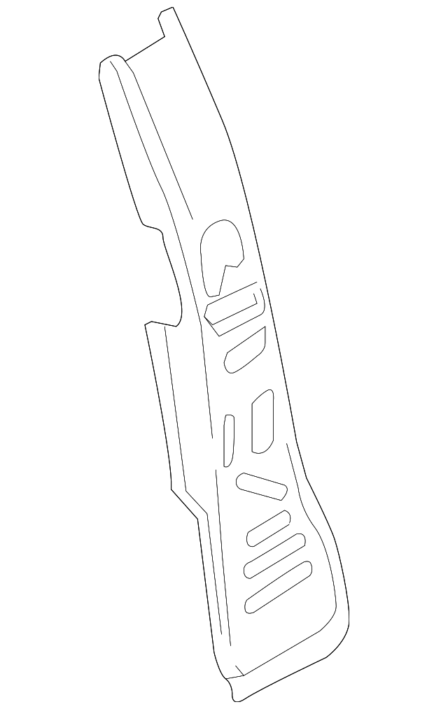 8U0-809-608-A Деталь CENTER PLR REINF REINFORCEMENT, RIGHT