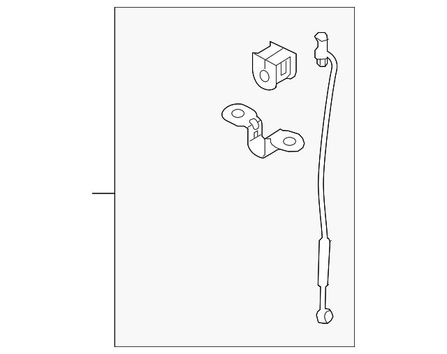 81170-3W000 Деталь SUPPORT ROD