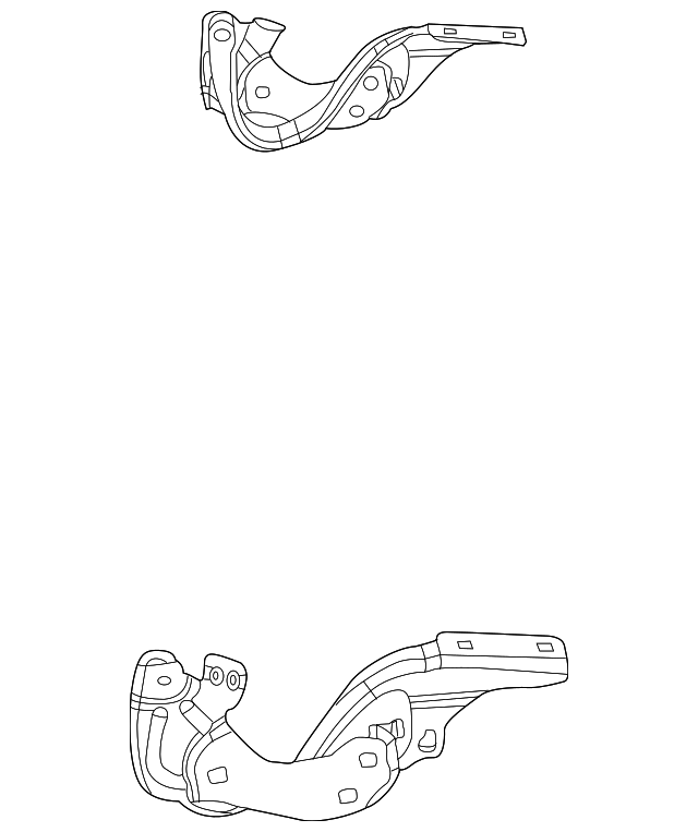 68070291AB Деталь HINGE, LEFT
