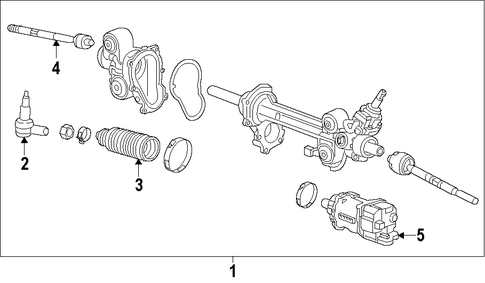 Colorado STEERING GEAR & LINKAGE 2