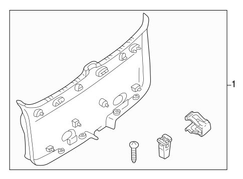 Escape INTERIOR TRIM