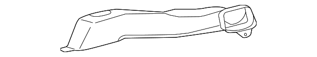 55844-35090 Деталь OUTER DUCT, RIGHT