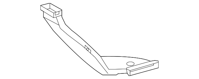 87212-35020 Деталь AIR DUCT, RIGHT