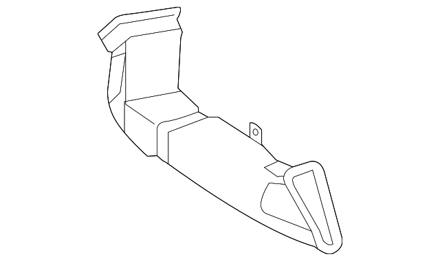58861-35030 Деталь LOWER DUCT