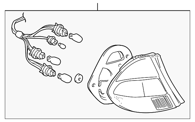 81560-47030 Деталь TAIL LAMP ASSY, LEFT